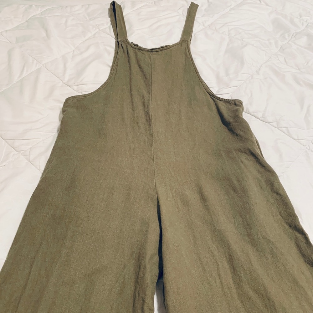 Hunter Green Jumpsuit/Romper Forever 21